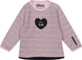 4PRESIDENT Newborn T-shirt - Stripe AOP Pink - Maat 62 - Baby T-shirts - Newborn kleding
