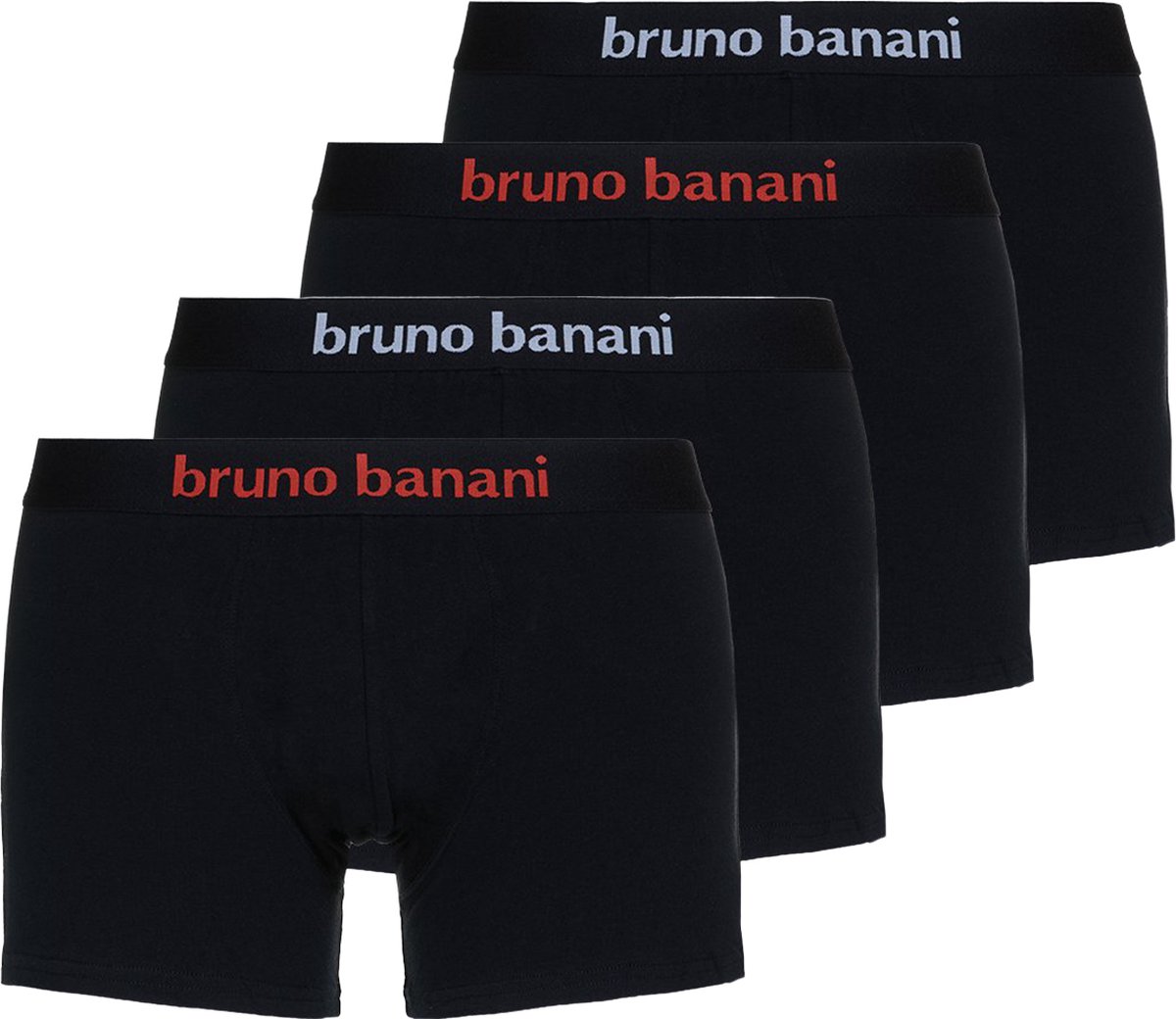 Bruno Banani Heren retro short / pant 4 pack Flowing