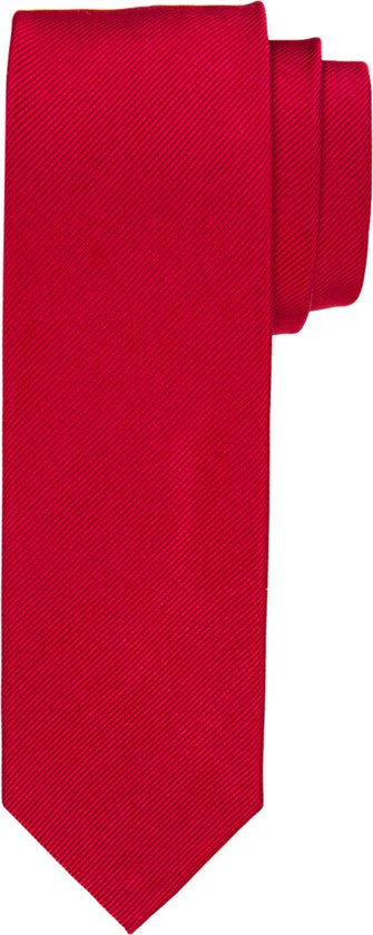 Profuomo stropdas - zijde - rood - Maat: One size