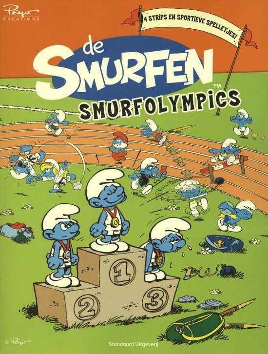 Cover van het boek 'De Smurfen vakantieboek! Zomer 2012'