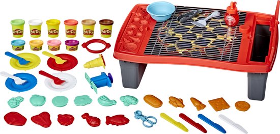 Plasticine Spel Play-Doh Kitchen Creations - Super Barbecue 40 Onderdelen — afbeelding 2