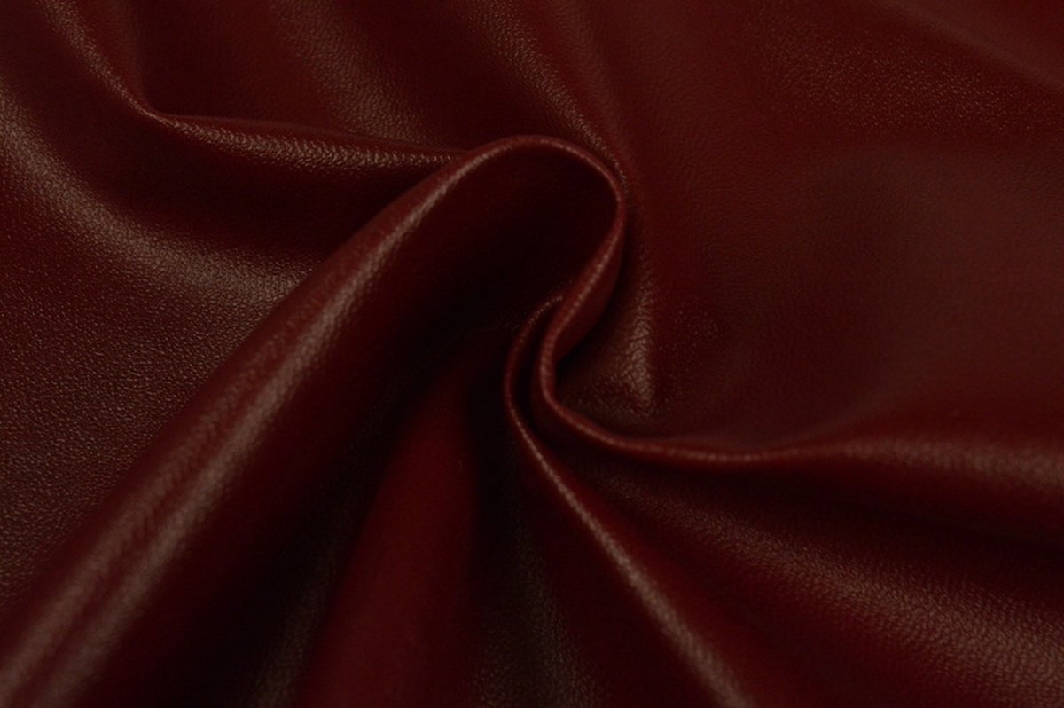 30 meter Skai leer - Bordeaux rood