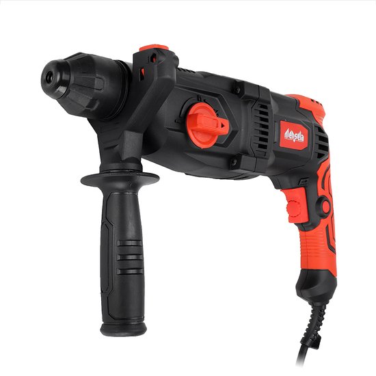 Marteau Perforateur SDS Fartools 1050W – 3,5 Joules – 4 Fonctions (perçage, Percussion, Burinage) – Vitesse 1050 Tr/min – Mallette Avec Accessoires