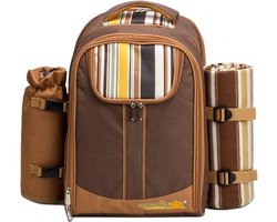 Picknick rugzak - buiteneten - picknick – picnic backpack - zomer – duurzaam
