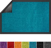 use & wash Deurmat - Use&Wash - Droogloopmat - Turquoise - 200 x 300 cm