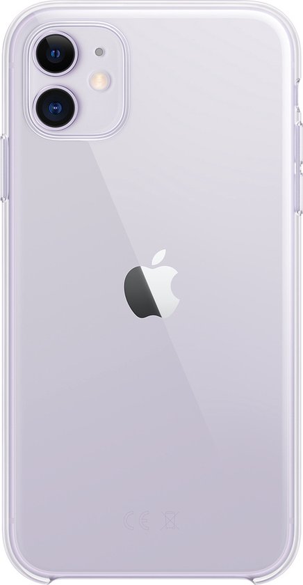 Apple Clear Case voor iPhone 11 Transparant