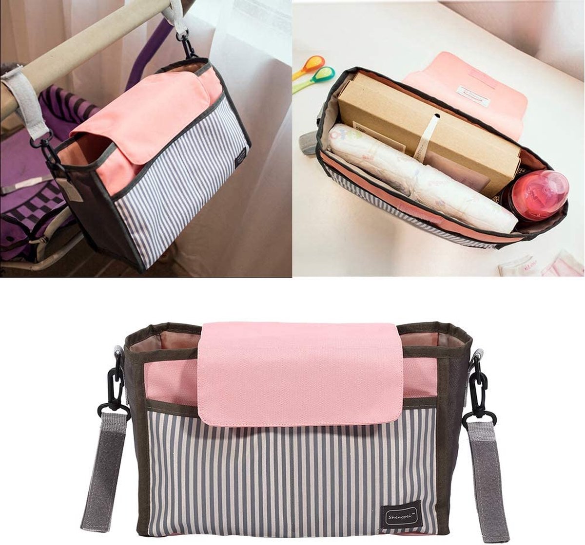 Luxe luiertas - baby tas - luier rugzak - premium kwaliteit - pasgeboren baby