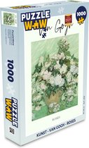 Puzzel Kunst - Van Gogh - Roses - Legpuzzel - Puzzel 1000 stukjes volwassenen
