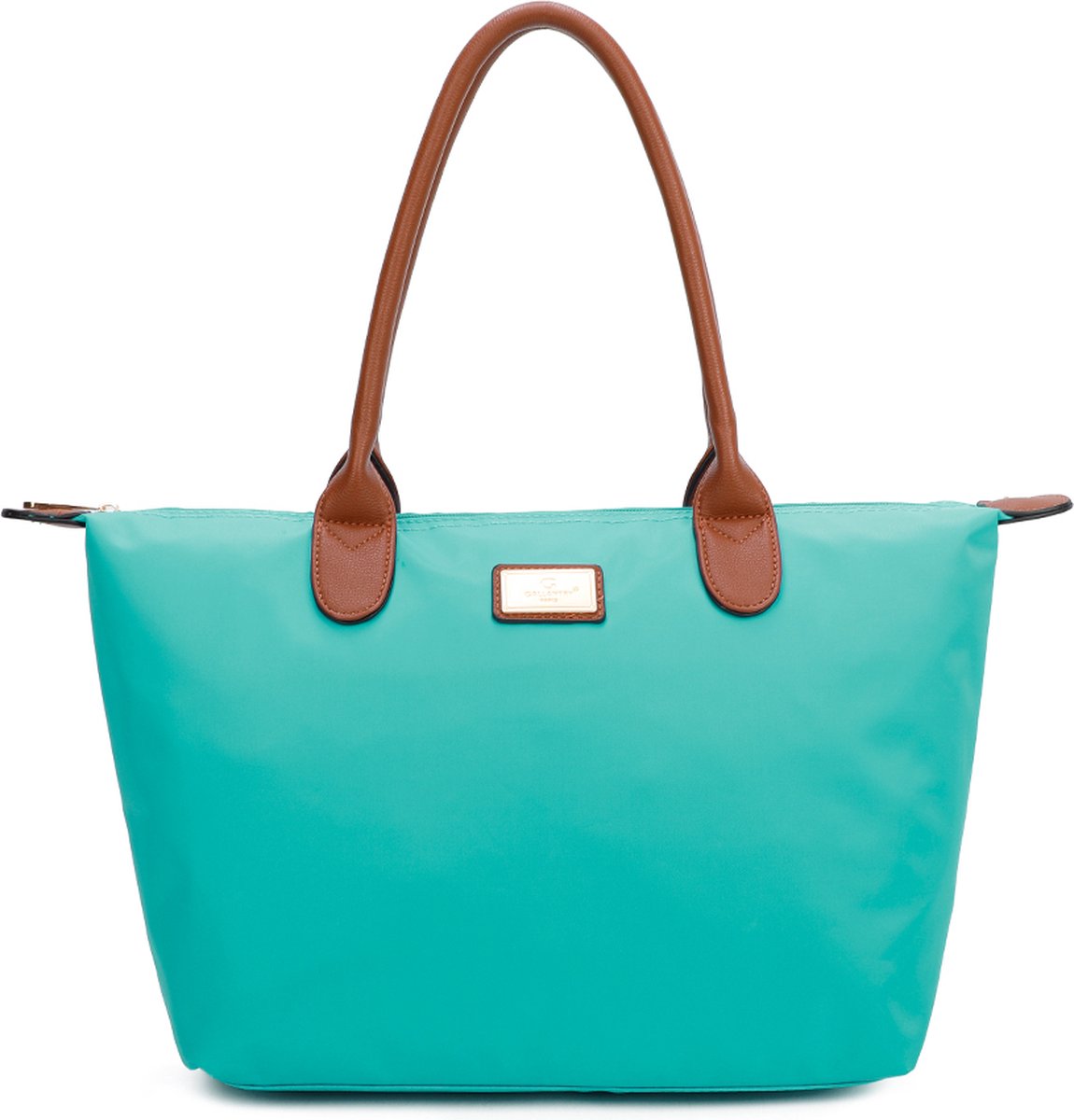 Gallantry handtas voor dames, grote inhoud, A4-formaat, middelbare school draagtas, schoudertas voor de stad, maat XL, aktetas voor werk, hard PU-leer, elegant, chic, Zwart