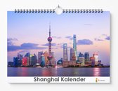 Shanghai kalender XL 35 x 24 cm | Verjaardagskalender Shanghai | Verjaardagskalender Volwassenen