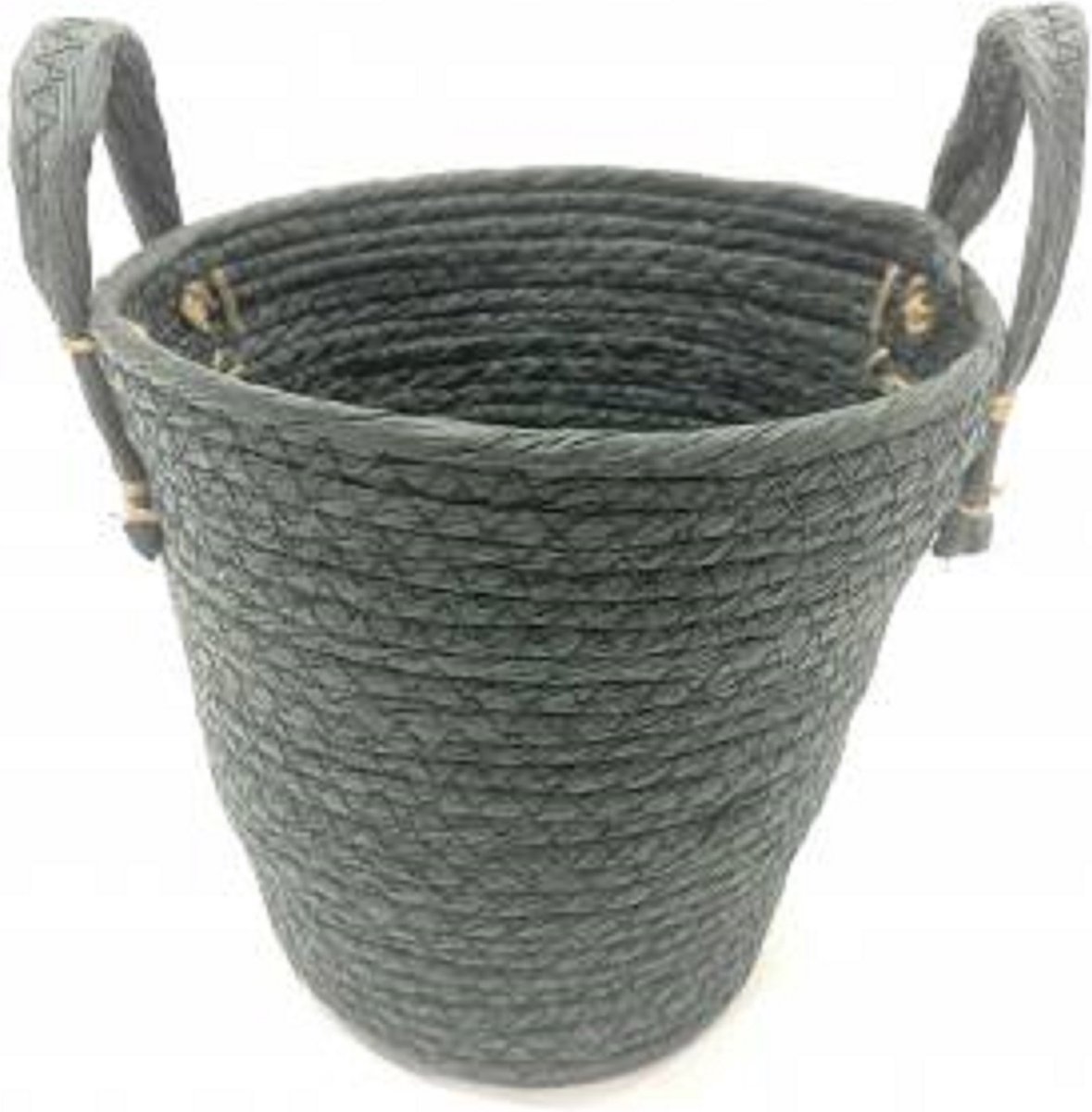 Mand donker groen D18H24cm
