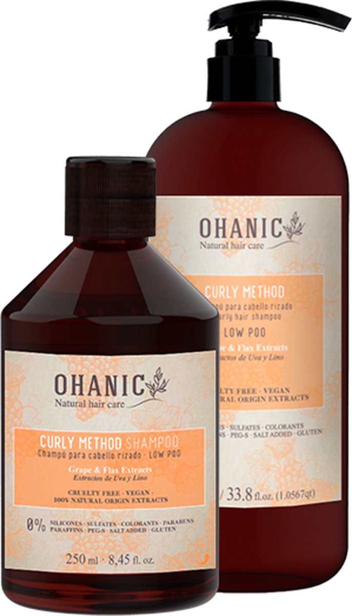 OHANIC Curly Method Shampoo 1000ml
