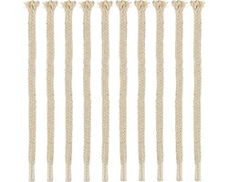 Esschert Design Fakkellonten - 15x stuks - 20 cm - lontjes voor fakkels