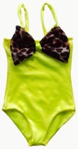 Taille 146 Maillot de bain maillot de bain maillot de bain jaune fluo maillot de bain jaune vif pour maillot de bain bébé et enfant