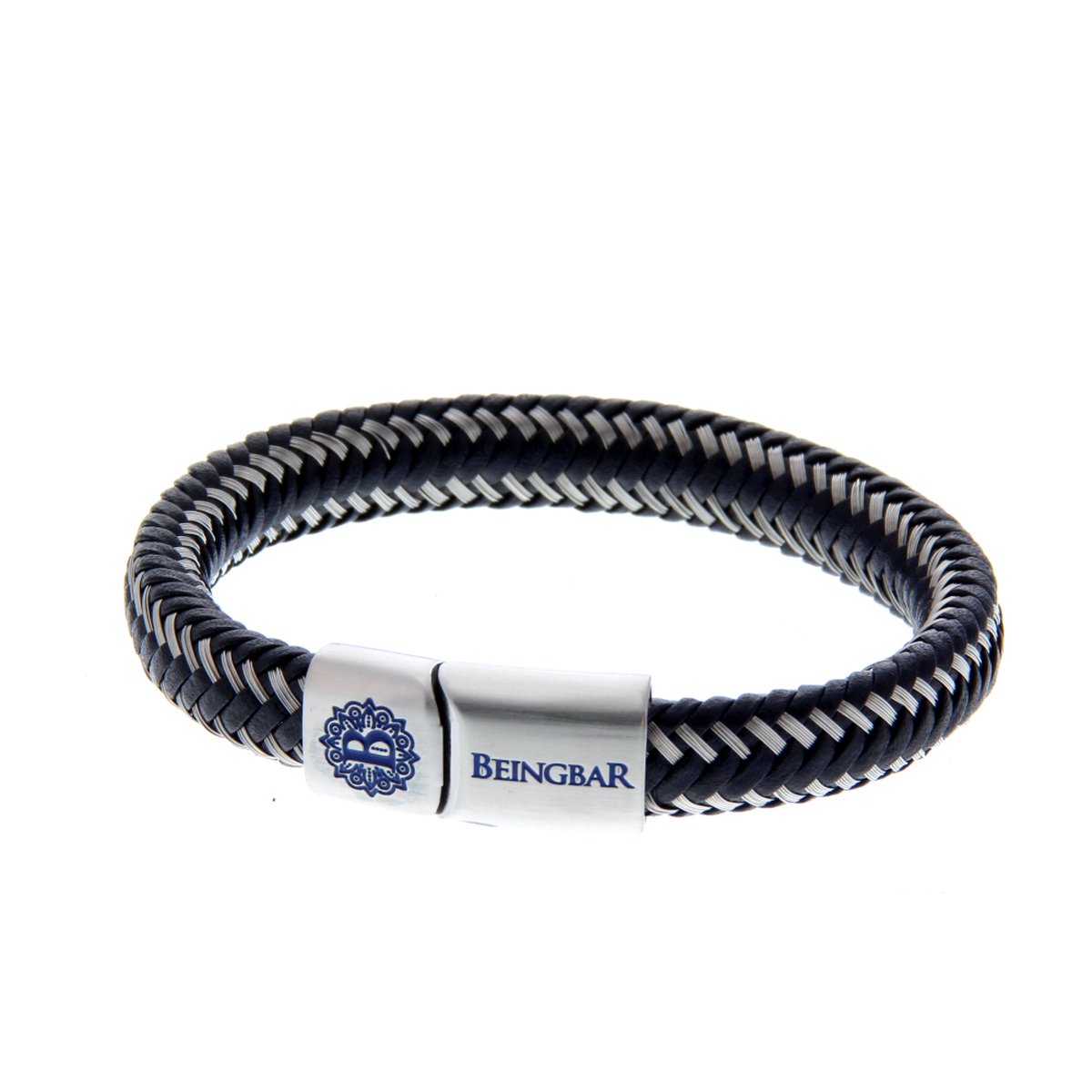 BEINGBAR Bracelet Armband BNGBR050 100110 M 19.5cm (zwart)