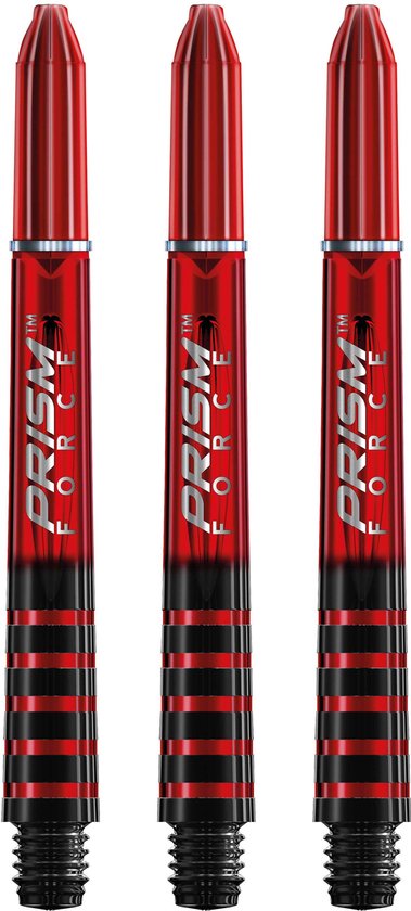 WINMAU Prism 1.0 - Lot De 10 Tiges Fléchettes Moyennes Transparentes (30 Tiges)