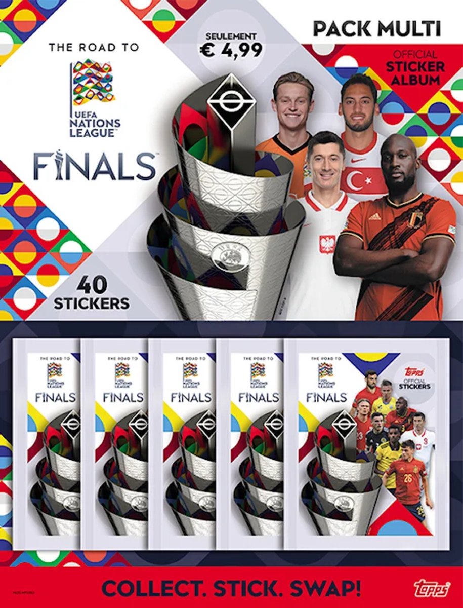 TOPPS UEFA NATIONS LEAGUE MULTI PACK NL 2022