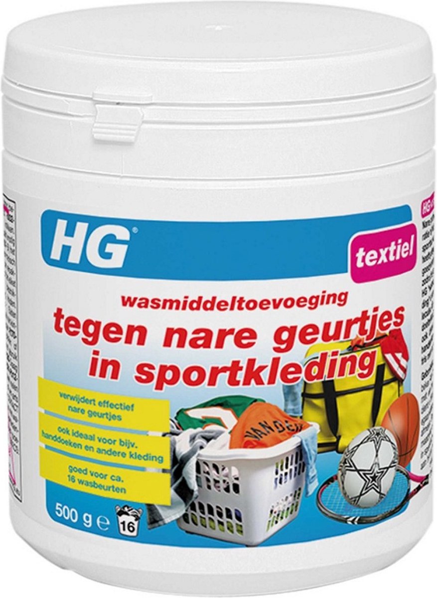 Goedkoopste HG Tegen Nare Geur In Sportkleding Wasmiddeltoevoeging 500gr