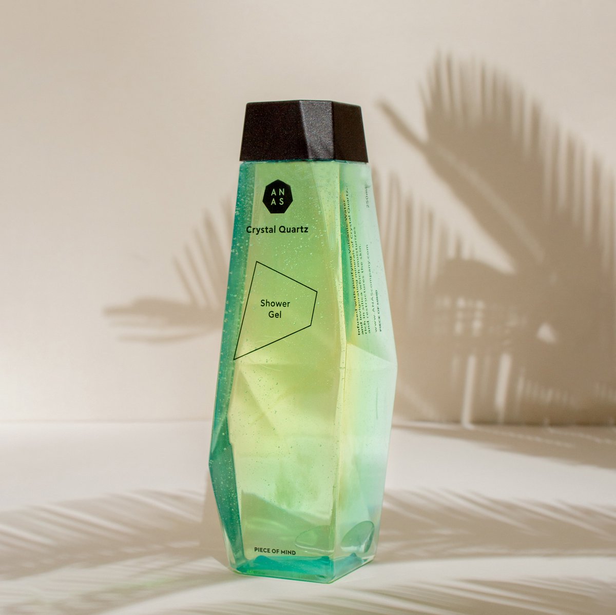 ANAS Shower Gel - Hydraterende Douchegel mannen en vrouwen - Bevat unieke natuurlijke ingrediënten - Met bergkristal - 250 ml