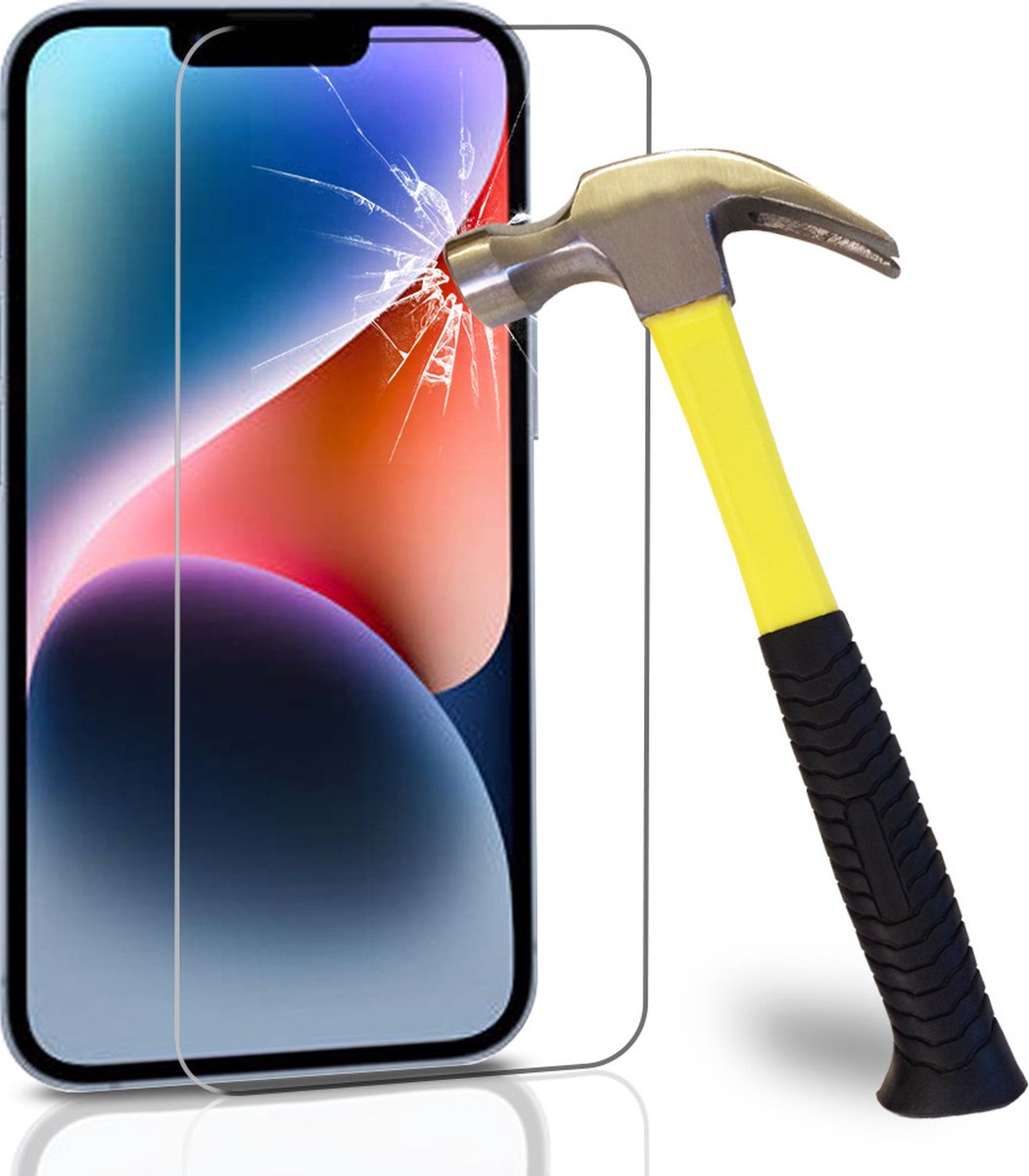oTronica – screenprotector Geschikt voor iPhone 14 beschermglas tempered glass