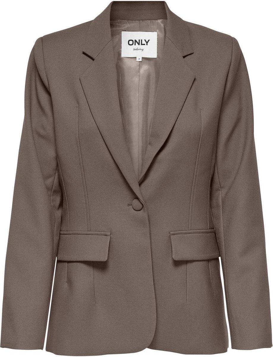 Only Blazer Onlvanessa L/s Fitted Blazer Cc Tlr 15264111 Falcon Dames Maat - 36