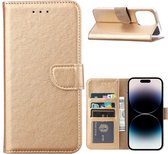 iPhone 14 Pro case bookcase cover - Arara book case cover pour iPhone 14 Pro - Or