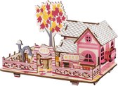 Bouwpakket 3D Puzzel Huisje Herfst Najaar