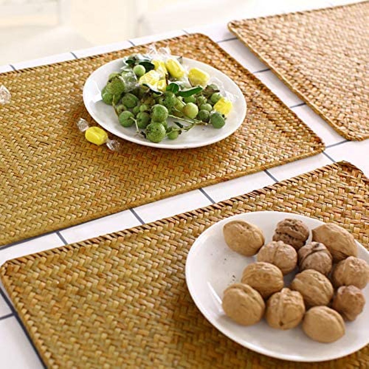 Placemat – Set van placemats – Eetkamer accessoires – Luxe placemats – Tafelen - Hittebestendig - Anti-Slip - Onderlegger – Afneembaar — cadeau in Wonen & Interieur - foto 3