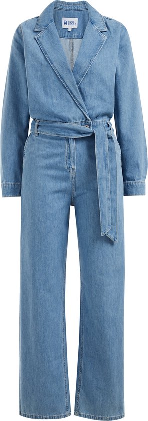 charme Spoedig Ongunstig WE Fashion Dames denim jumpsuit met ceintuur | bol.com