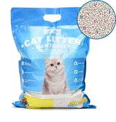 Nobleza Kattenbakvulling klontvormend - Bentoniet Kattenbakvulling - Kattengrit klontvormend - Snel absorberend - Stofvrij - Citroengeur - 3.8L - 3.2KG