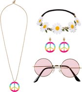 Flower Power Set Luxe - Hippie set 4 delig - Toppers 2022
