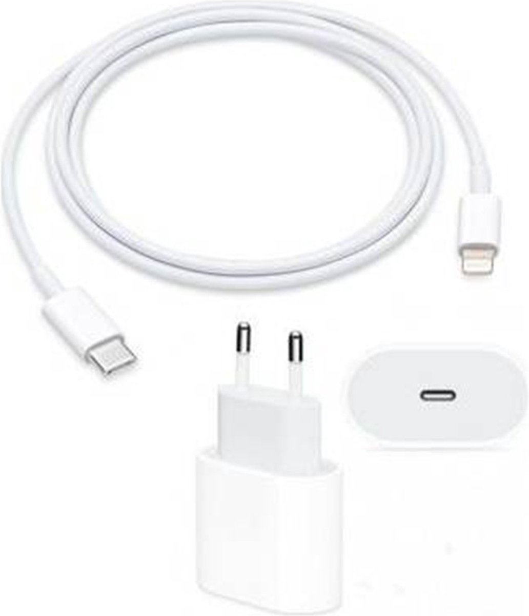 iPhone 13 USBC Adapter + iPhone Oplader Kabel 2 Meter USBC Power