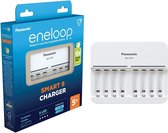 Chargeur Panasonic Eneloop pour 8 batteries - BQ-CC63E