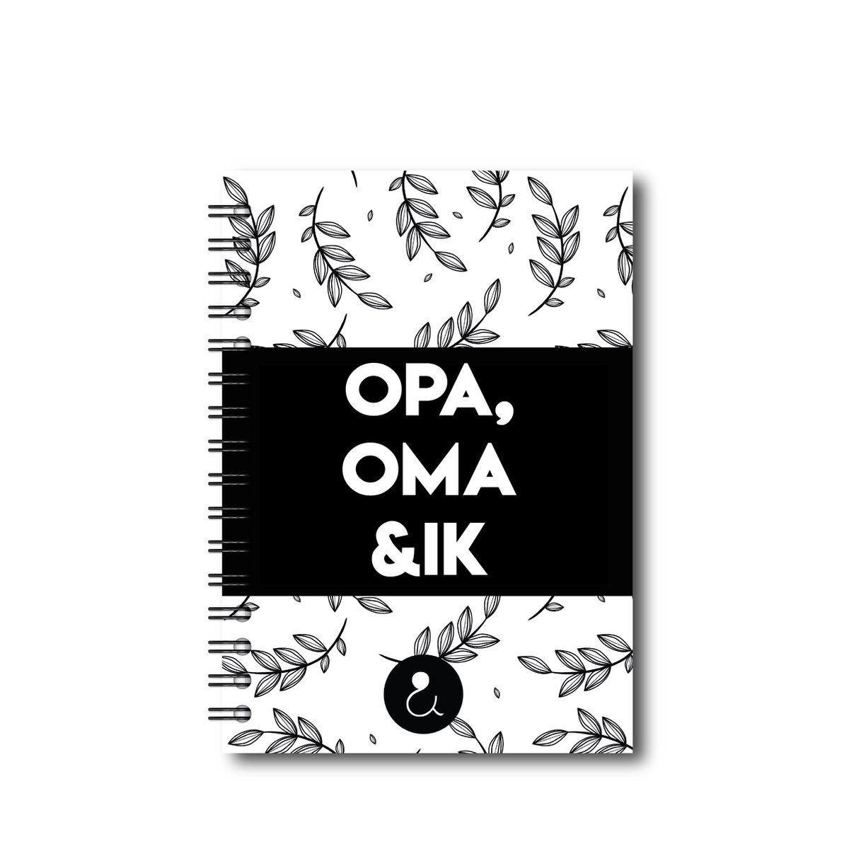 Studio Ins & Outs Invulboek 'Opa, oma & ik' - Mono