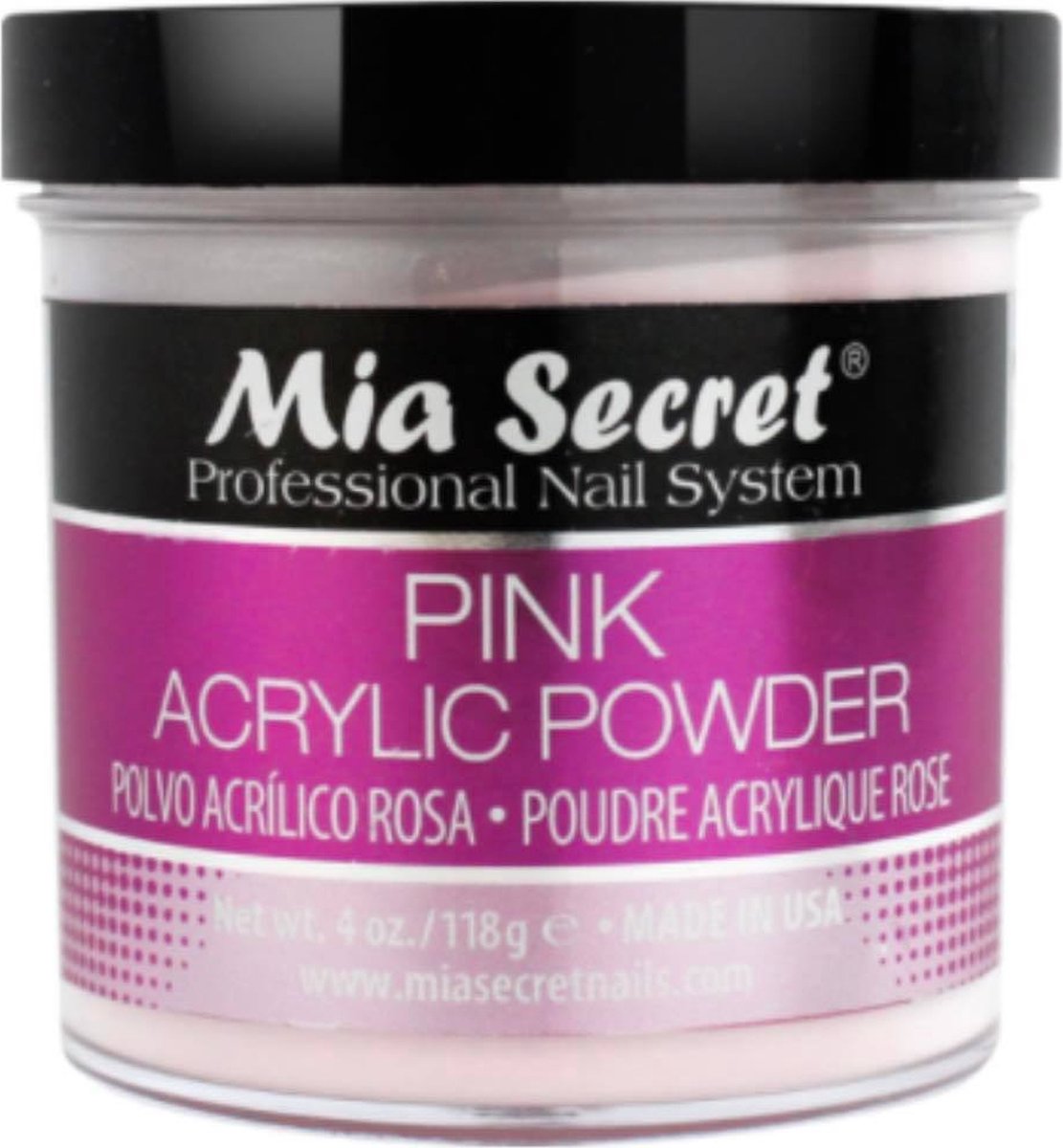 Mia Secret Acryl Poeder Pink - Roos 118g