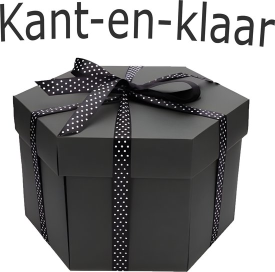 Citroen politicus Microbe Explosion Box - Kant en Klaar - Foto Doos - Gift Box - Zwart - Explosie Foto  Doos -... | bol.com