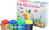Speelgoedset klei "Sea Rollers" - Multicolor - Kunststof / Klei - 8 Delig - 24 x 6 x 24 cm - Speelgoed - Klei