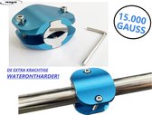 Magnetische Waterontharder 15.000 Gauss - Professionele  Waterontharder magneet - Waterontkalker waterleiding - Blauw - Anti Kalk