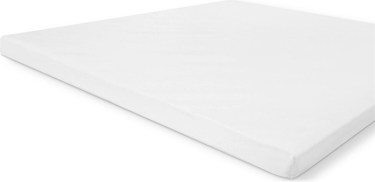 Walra Molton Cotton Cover Topper - 160x220 - Wit