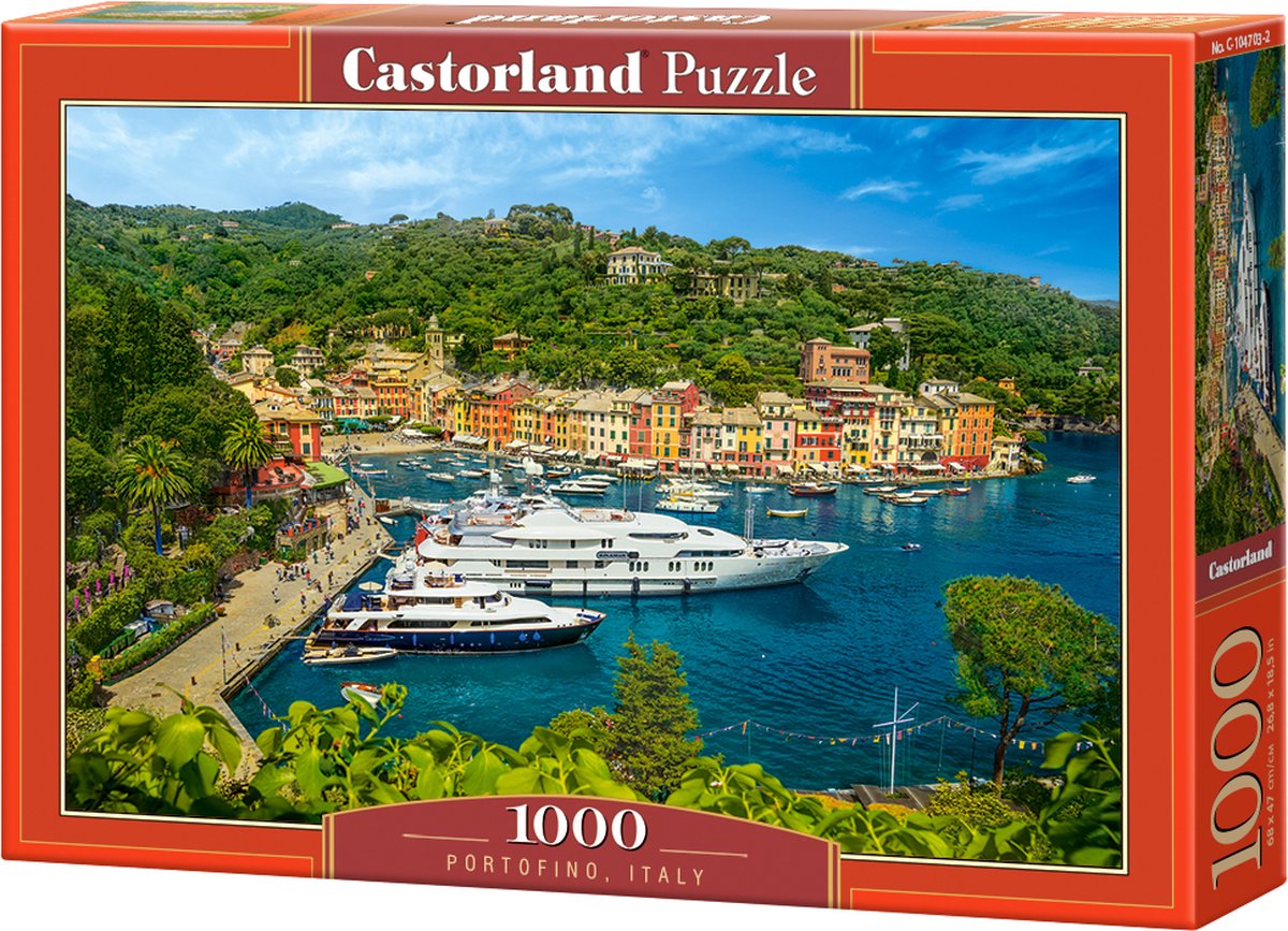 Castorland Puzzle 1000 Pezzi - Frégate Rouge (C-104482-2) - Alta Qualità - copertina