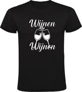 Wijnen Wijnen Heren t-shirt | wat een gezeik | cadeau | grappig | logo