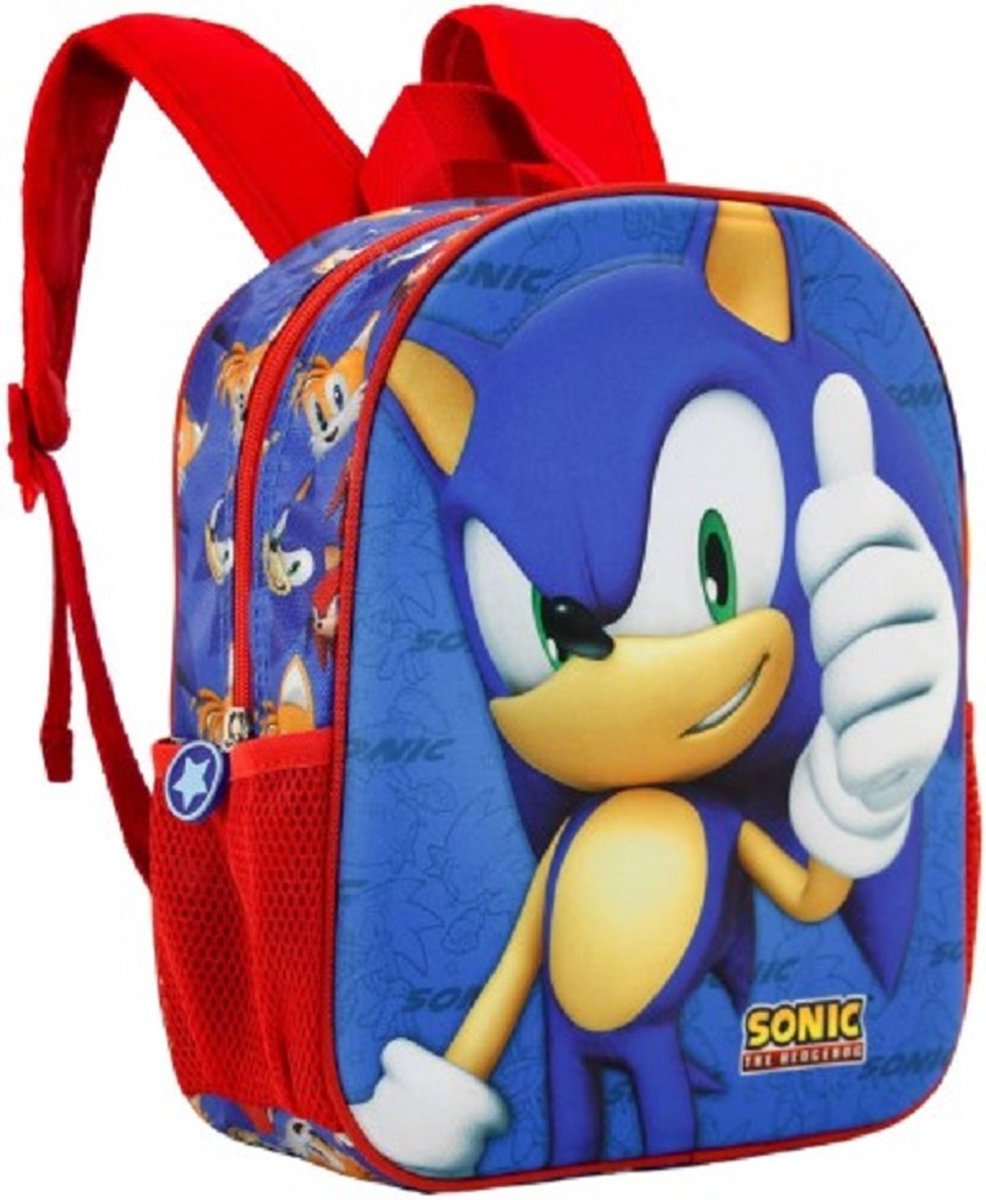 Sonic the Hedgehog - rugzak 3d - 31cm - Sonic the Hedgehog