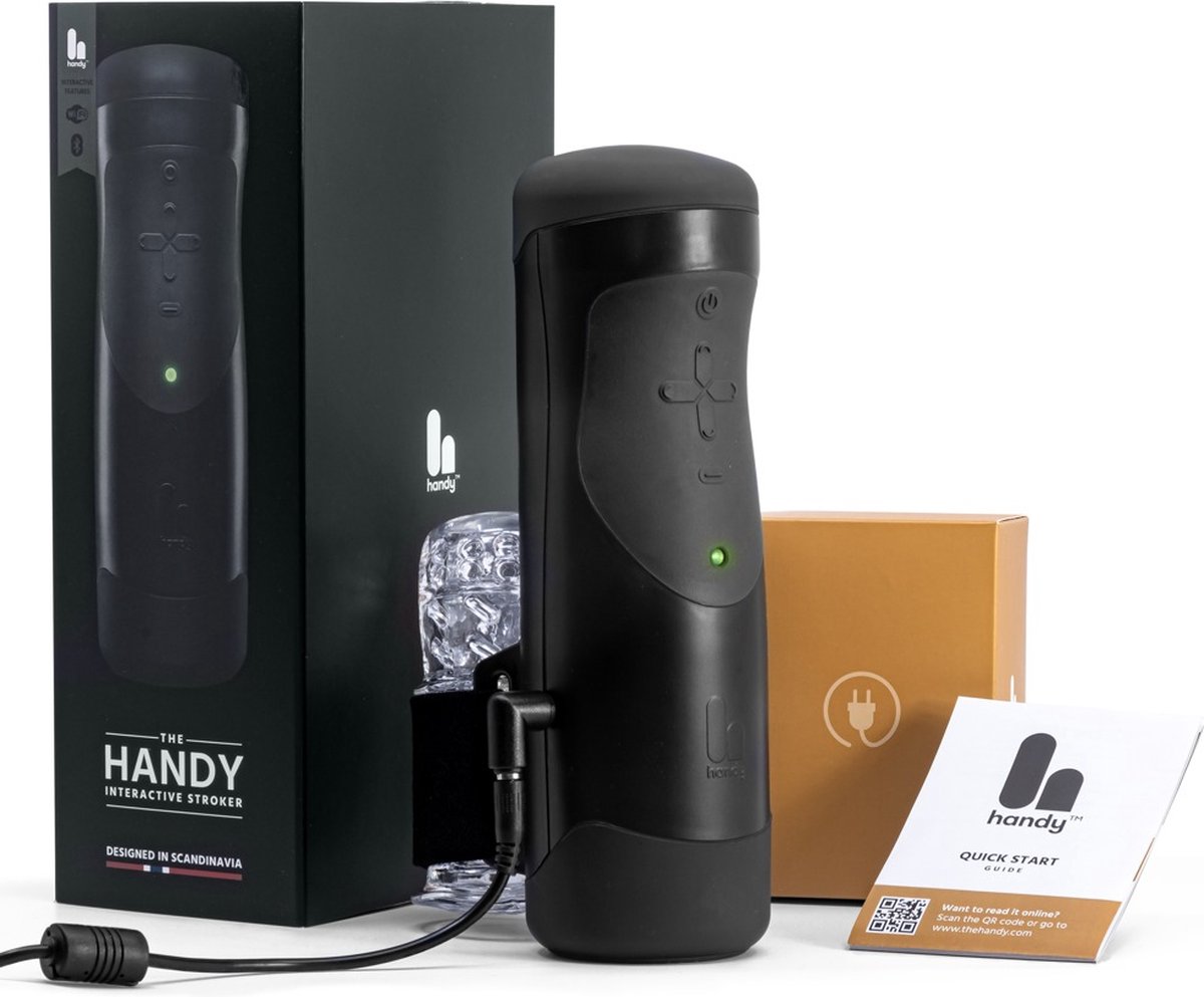 Goedkoopste The Handy 1.1 - Automatische Handjob Masturbator - Vernieuwde Versie - Handjob Machine - Seksspeeltjes - Sex Toys - Speeltjes voor mannen