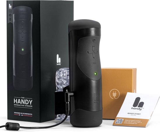 The Handy 1.1 - Automatische Handjob Masturbator - Vernieuwde Versie - Handjob Machine - Seksspeeltjes - Sex Toys - Speeltjes voor mannen