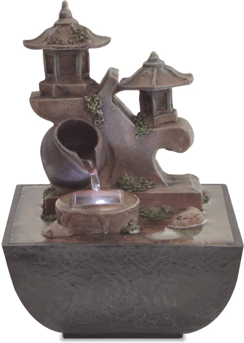 Indoor Fonteinen Desktop fontein bureau decoratie fontein indoor bonsai water tafelblad fontein slaapkamer woonkamer led waterval tafel fontein Tafelblad Fontein