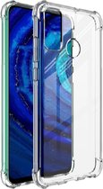 Hoesje Geschikt voor Huawei P smart 2020 Anti Shock silicone back cover/Transparant hoesje