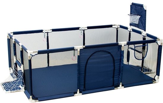 Product: Nerissa- Grondbox voor kinderen incl. Draagtas - Speelbox Baby - Blauw, van het merk Nerissa
