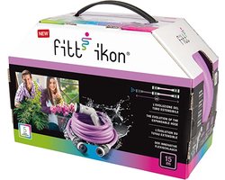 Fitt Ikon Uitzetbare Tuinslang - 15m - Purple