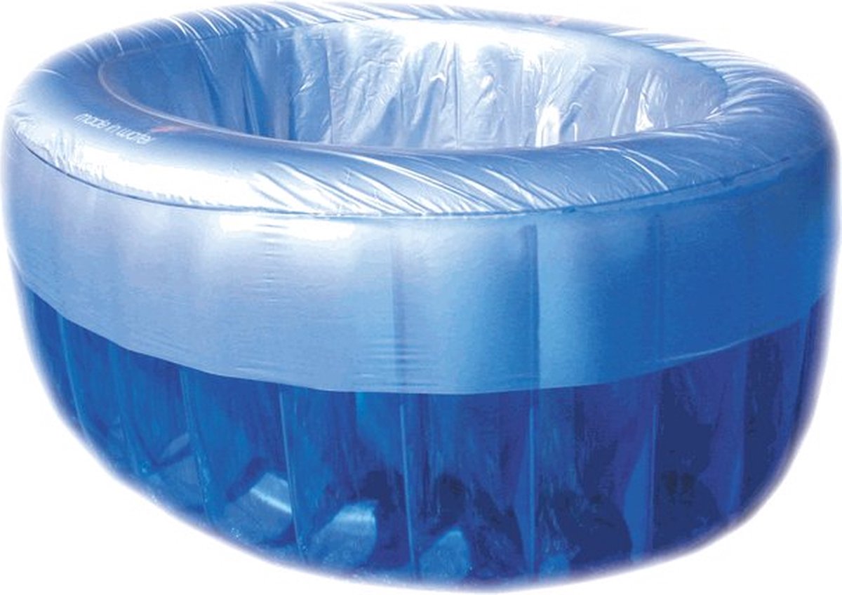 La Bassine Cocon geboortebad hoes - ontworpen door een moeder - best verkocht - blauw - eenpersoons