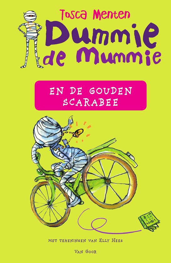 Dummie de mummie 1 -   Dummie de mummie en de gouden scarabe ... - cover